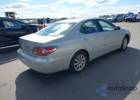 2004 Lexus Es 330 из США, поврежденный, VIN JTHBA30G945027659